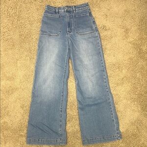 Rolla’s Ankle Straight Leg Sailor Jeans - Ranch - Size 26